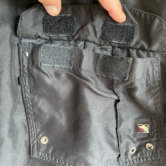 Salt life mens swim trunks, medium, black with gray trim, elastic waist - Picture 7 of 11